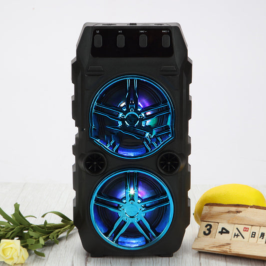 Wireless Bluetooth Speaker - Dual Speakers, Portable & Loud Sound